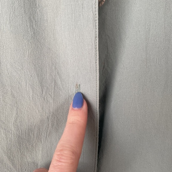 Vintage Teddi Embroidered Floral Blouse - large Y2K - Picture 4 of 6